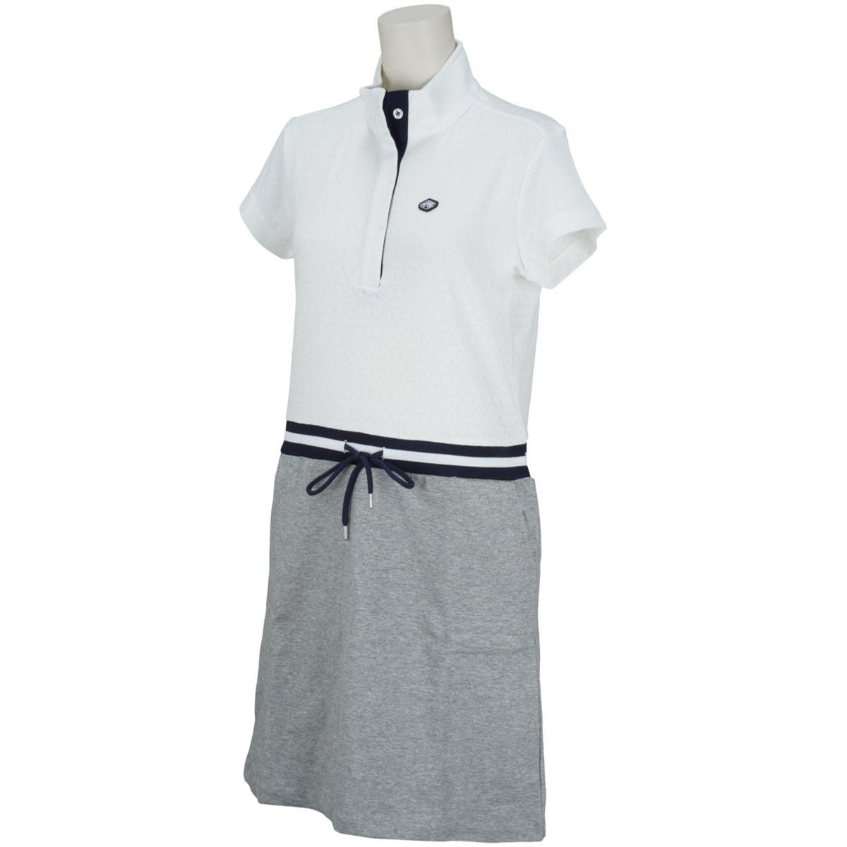 フィドラ Links ジャガードハイネック半袖ポロワンピース ボトム ワンピース レディース ゴルフウェア シューズ ゴルフ用品 激安中古クラブ市場