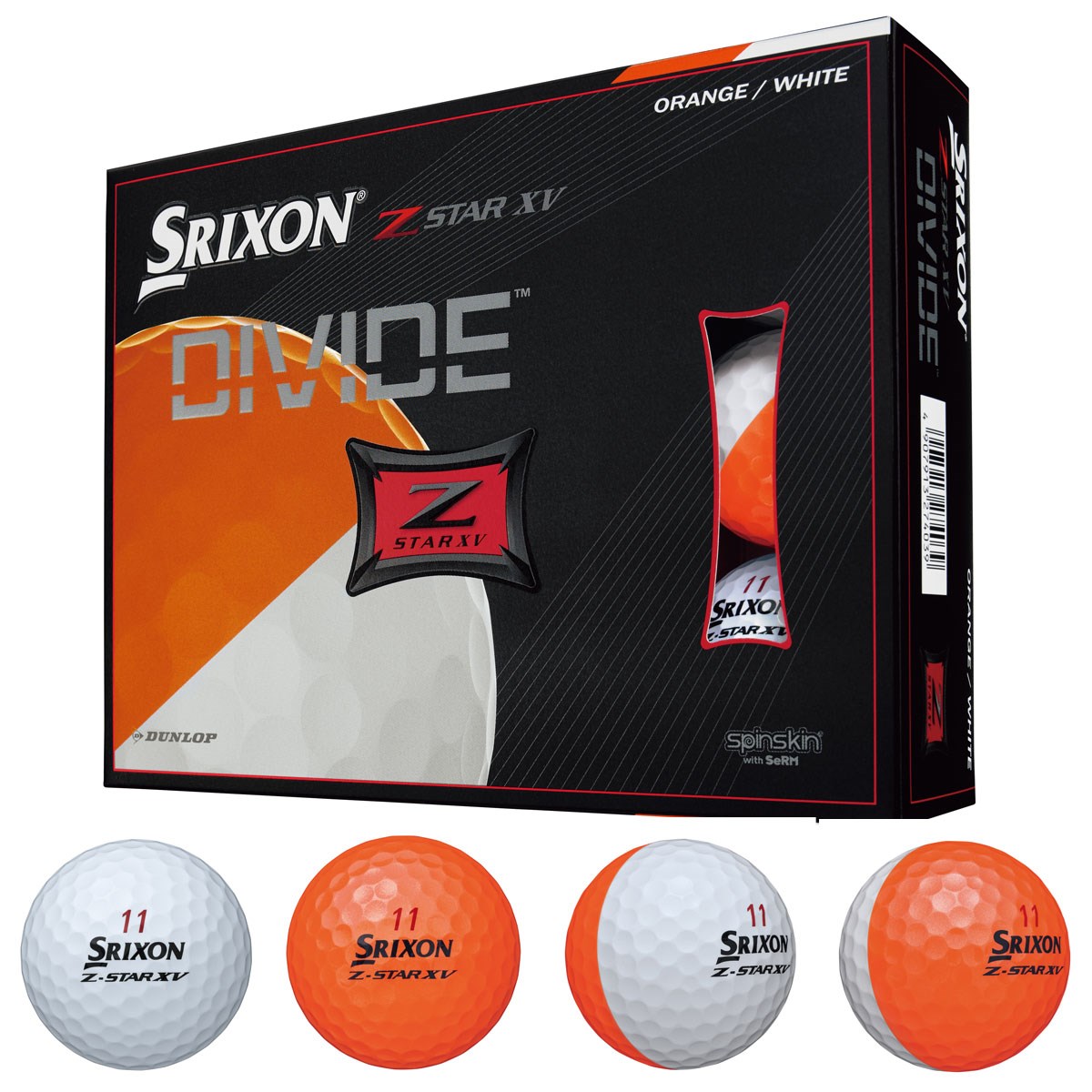 Z-STAR XV7 DIVIDE ボール(ボール（新品）)|SRIXON(ダンロップ) 10312660の通販 -  GDOゴルフショップ(0000642382)
