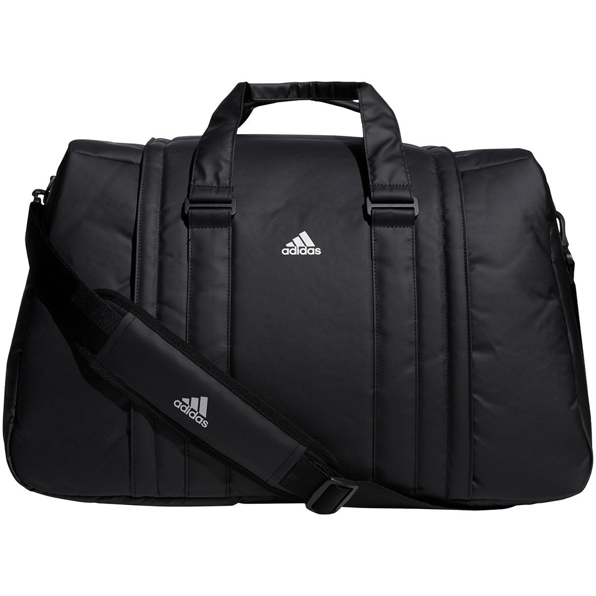 Dショッピング アディダス Adidas シルバーロゴ リサイクル ダッフルバッグ ブラック カテゴリ ゴルフ用ボストンバッグの販売できる商品 Gdoゴルフショップ ドコモの通販サイト