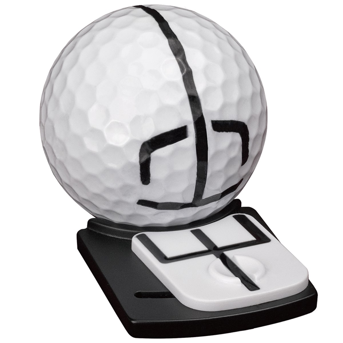 dショッピング |朝日ゴルフ ASAHI GOLF Trident Align マーカー