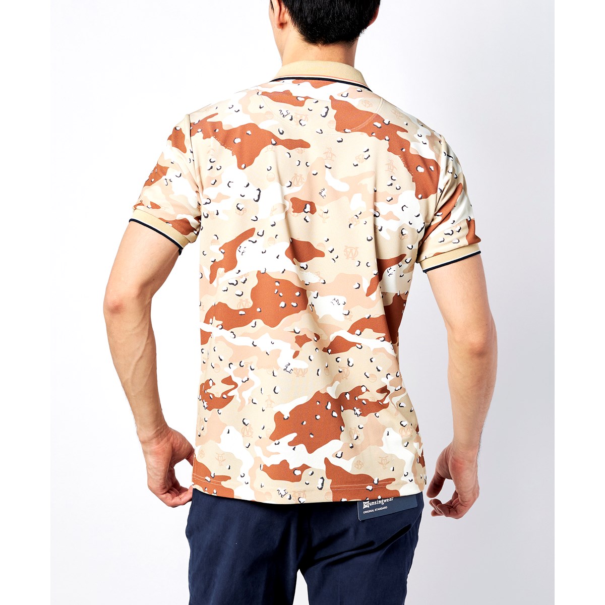 Coolist D-Tec 鹿の子迷彩プリント 半袖ポロシャツ(半袖シャツ・ポロシャツ)|Munsingwear(マンシングウェア)  MGMSJA11の通販 - GDOゴルフショップ(0000645863)