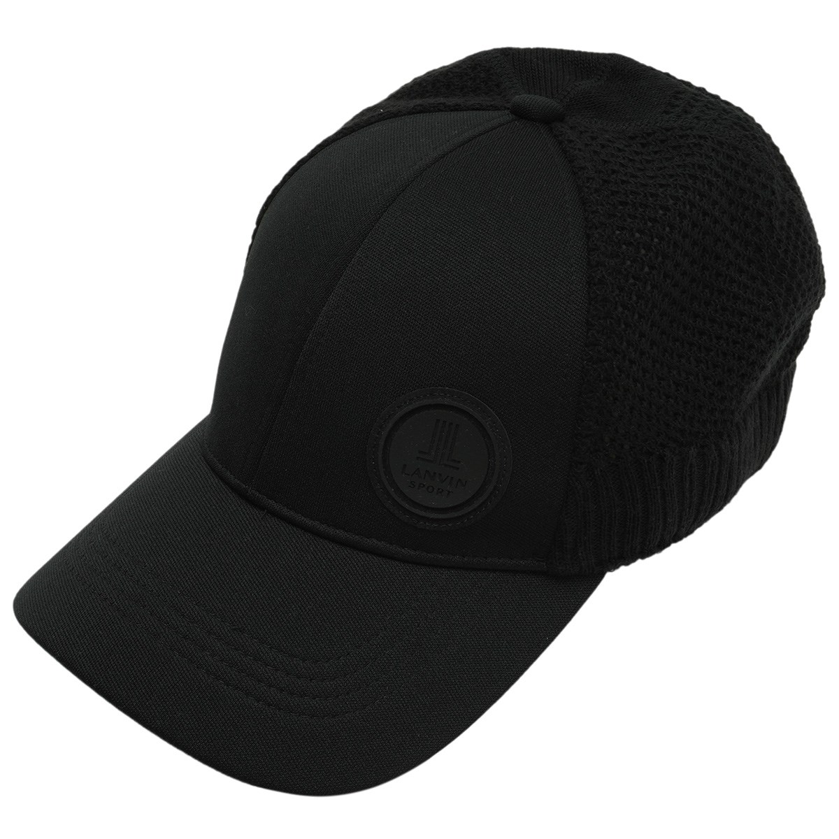 [アウトレット] [50％OFF 在庫限りのお買い得商品] ランバン スポール LANVIN SPORT ニットハイブリッドキャップ ブラック 03 メンズ ゴルフウェア 帽子