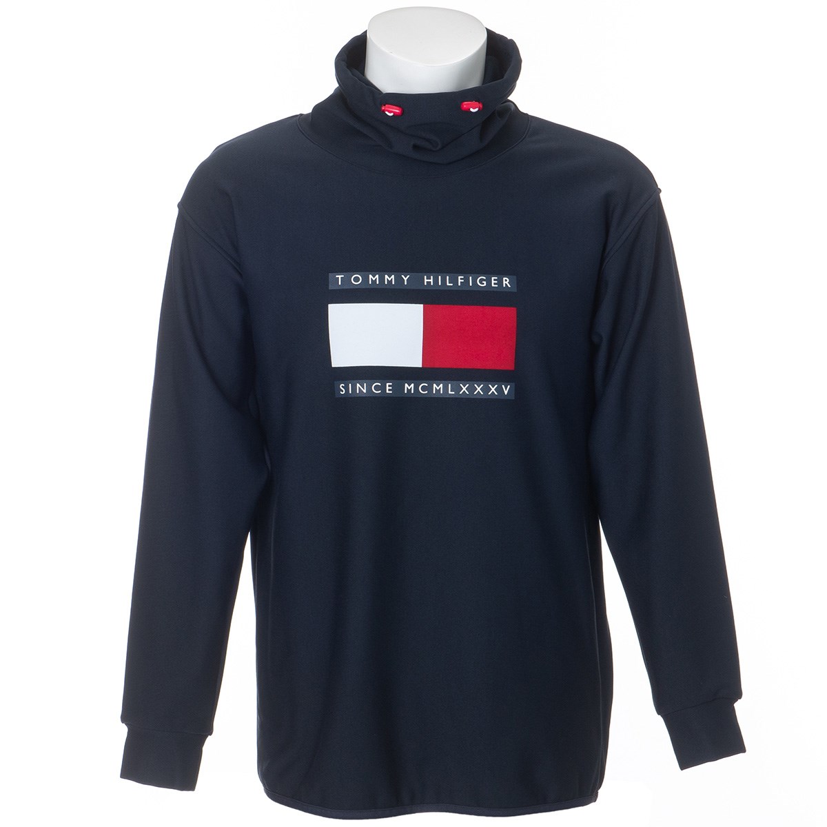 dショッピング |トミー ヒルフィガー ゴルフ TOMMY HILFIGER GOLF ストレッチ フラッグハイネックスウェット L ネイビー 30  | カテゴリ：セーター・トレーナー・ベストの販売できる商品 | GDOゴルフショップ (0521005111254)|ドコモの通販サイト