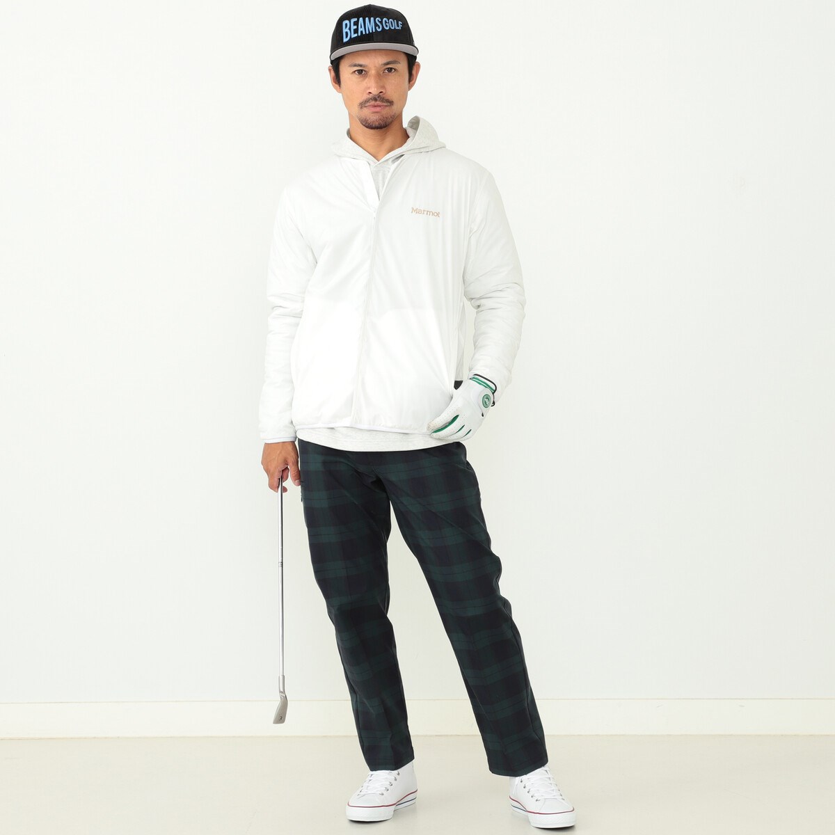 Marmot × BEAMS GOLF ／ 別注 ストレッチ 中綿 カーディガン(アウター(ブルゾン、ウインド、ジャケット))|BEAMS GOLF( ビームスゴルフ) 82180205408の通販 - GDOゴルフショップ(0000648223)