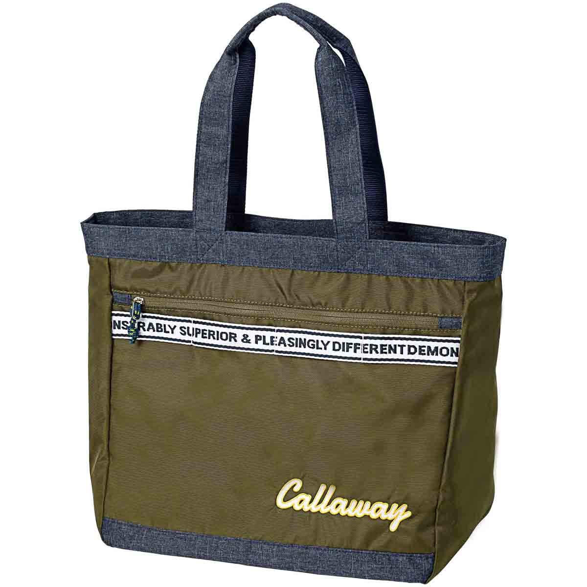 dショッピング |キャロウェイゴルフ Callaway Golf SPL トートバッグ カーキ レディス | カテゴリ：ゴルフ用トートバッグの