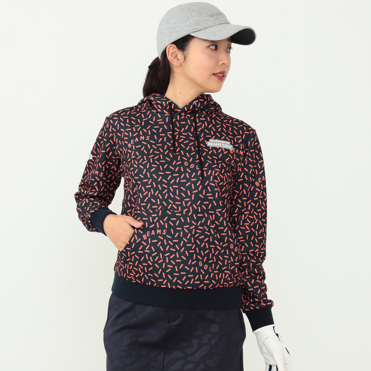 BEAMS GOLF ORANGE LABEL / クレイジー メンフィス柄