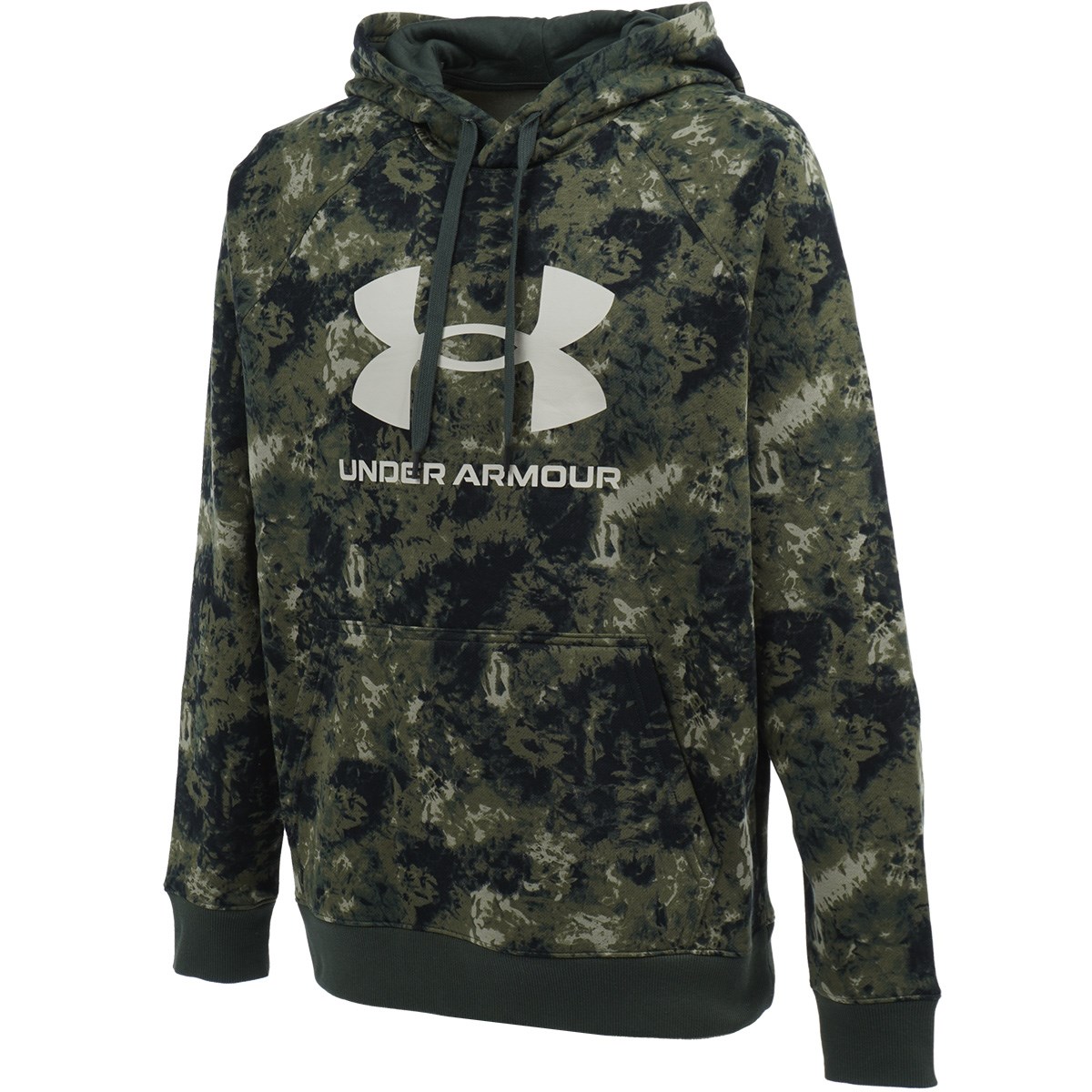 dショッピング アンダーアーマー Under Armour ライバル フリース BL プリンテッド裏起毛フーディー LG Baroque