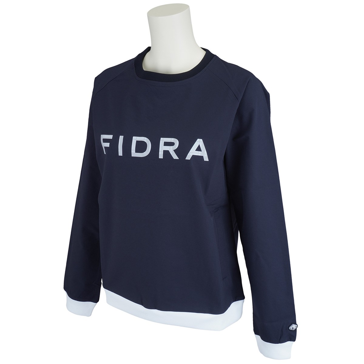 [アウトレット] [在庫限りのお買い得商品] フィドラ FIDRA 撥水ストレッチウインドプルオーバー ネイビー レディース ゴルフウェア