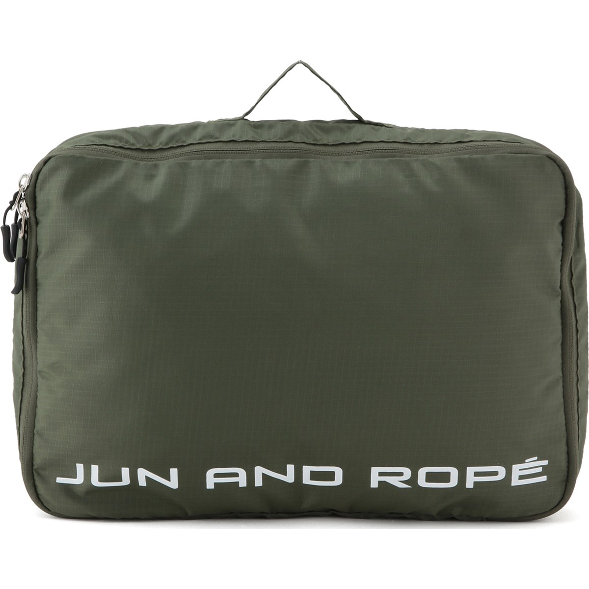 [2021年モデル] ジュン アンド ロペ JUN & ROPE ロゴ入りポーチ L カーキ 36 メンズ ゴルフ