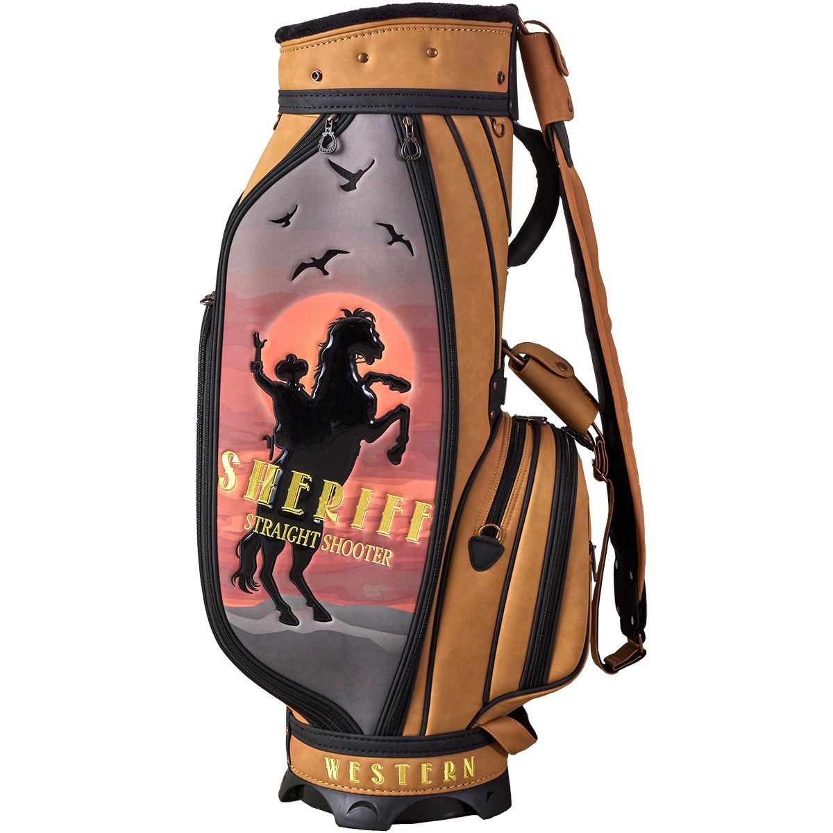 Sheriff シェリフ　キャディバッグ SHERIFF シェリフ ゴルフ SCA-008 スタンダードモデル カジノ シリーズ