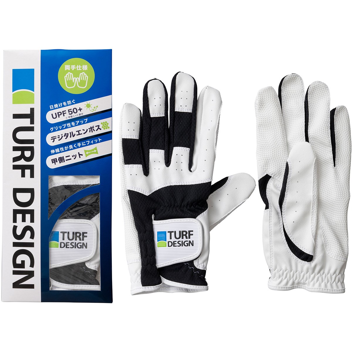 ゴルフ グローブ メンズ GLOVE TDGL-2170 両手ゴルフグローブ アサヒゴルフ ターフデザイン TURF 両手用 DESIGN GOLF