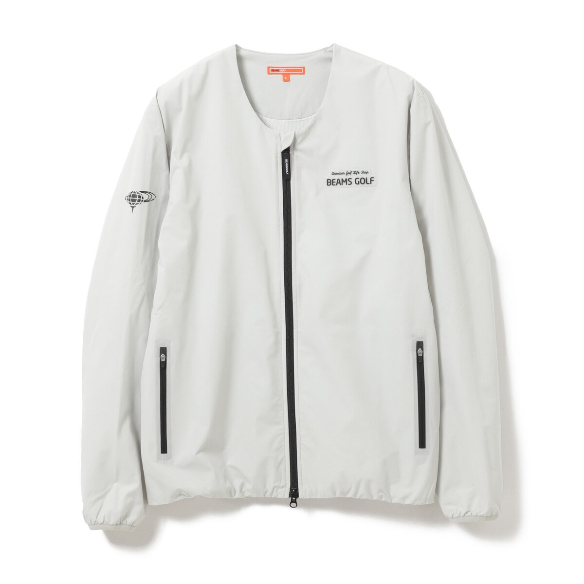 ビームスゴルフ BEAMS GOLF LABEL ORANGE ノーカラー ブルゾン メンズ 販売 GOLF