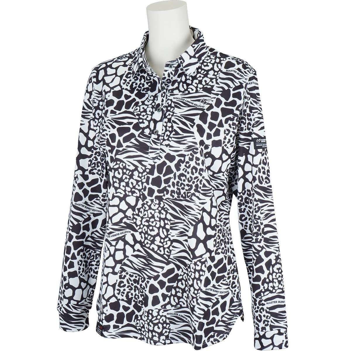 MASTER BUNNY EDITION長袖ポロシャツレオパード柄 サイズ4 MASTER BUNNY EDITION セットアップ 0 1 サイズ dショッピング