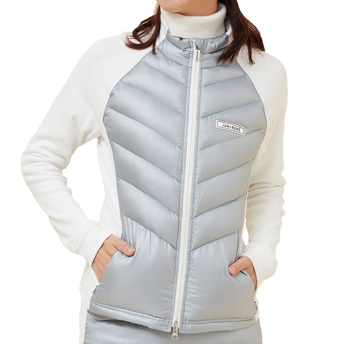 JUN&ROPE ホワイト ダウンベスト 【公式通販】
