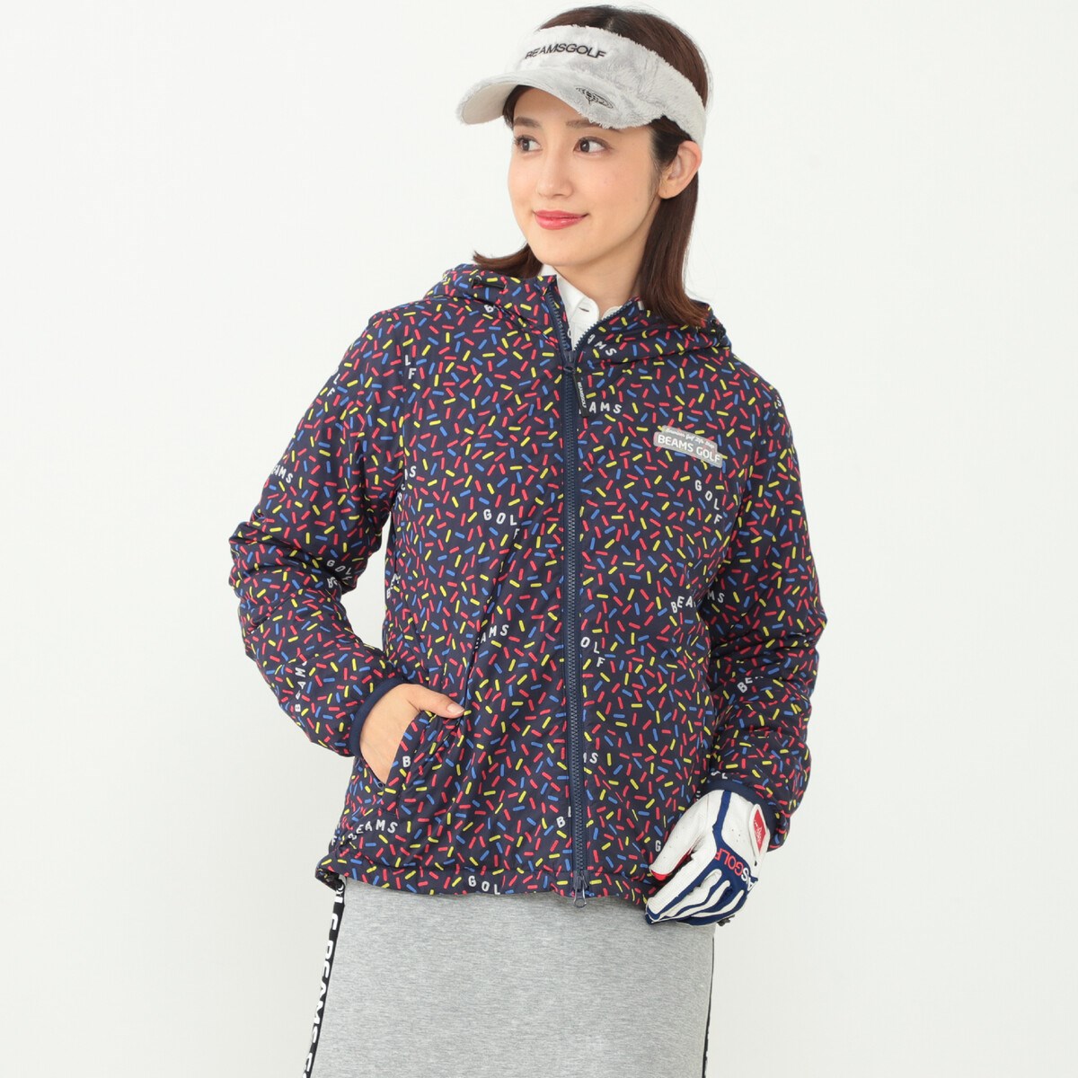 BEAMS GOLF ナイロン ジャケット スカート M - superchannel12.com