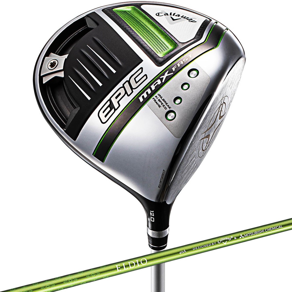 エピック MAX ファスト ドライバー ELDIO 40 for Callaway レディス
