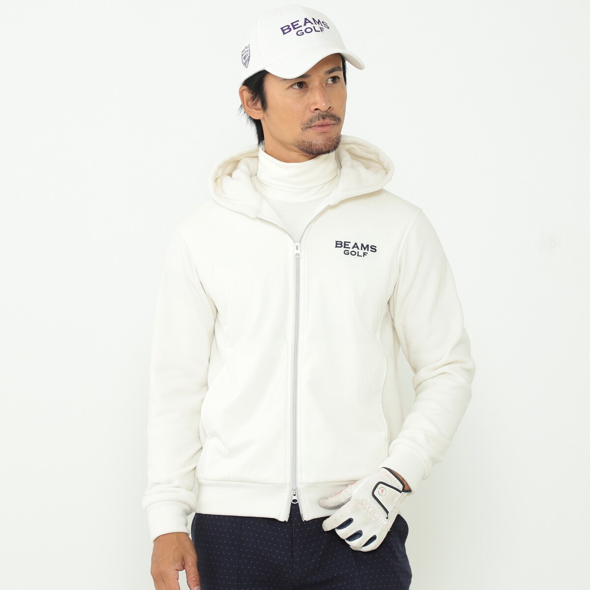 BEAMS GOLF PURPLE LABEL 防風 フリース ブルゾン(アウター(ブルゾン、ウインド、ジャケット))|BEAMS GOLF  PURPLE LABEL(ビームスゴルフ) 84180089803の通販 - GDOゴルフショップ(0000654425)