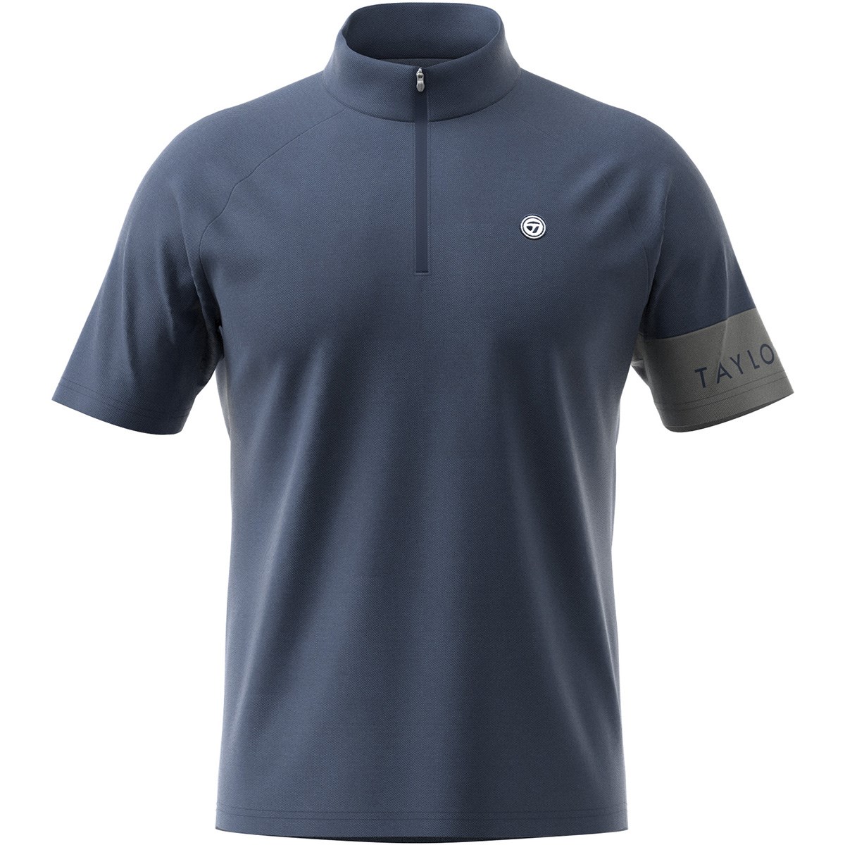 CLUB ストレッチ ハーフジップ 半袖モックシャツ(半袖シャツ・ポロシャツ)|Taylor Made(テーラーメイド) TD084の通販 - GDO ゴルフショップ(0000656279)