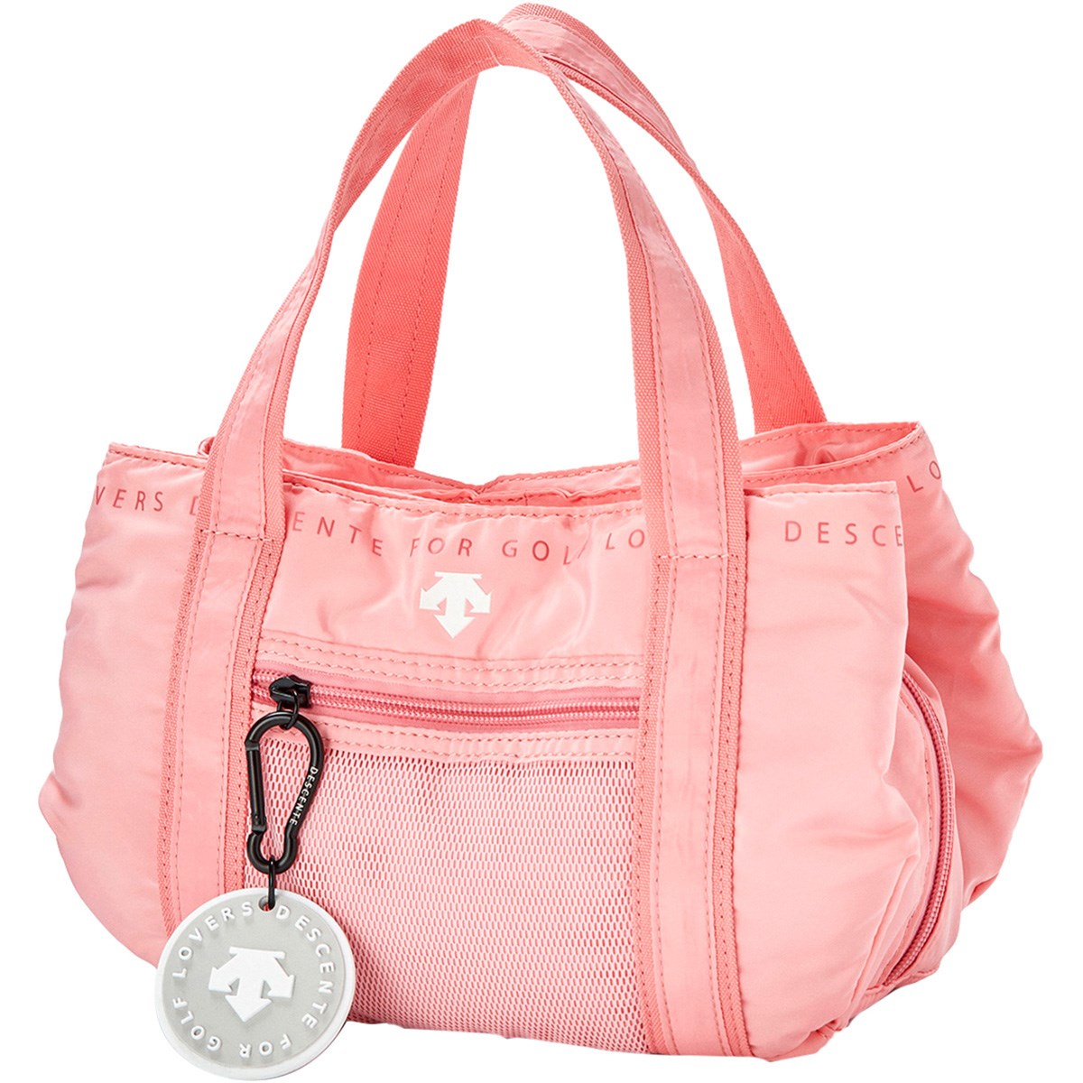 Dショッピング デサントゴルフ Descente Golf ブランドチャーム付き フワモコタフタカートバッグ ピンク 00 カテゴリ ラウンド バッグ ポーチ 小物入れの販売できる商品 Gdoゴルフショップ ドコモの通販サイト