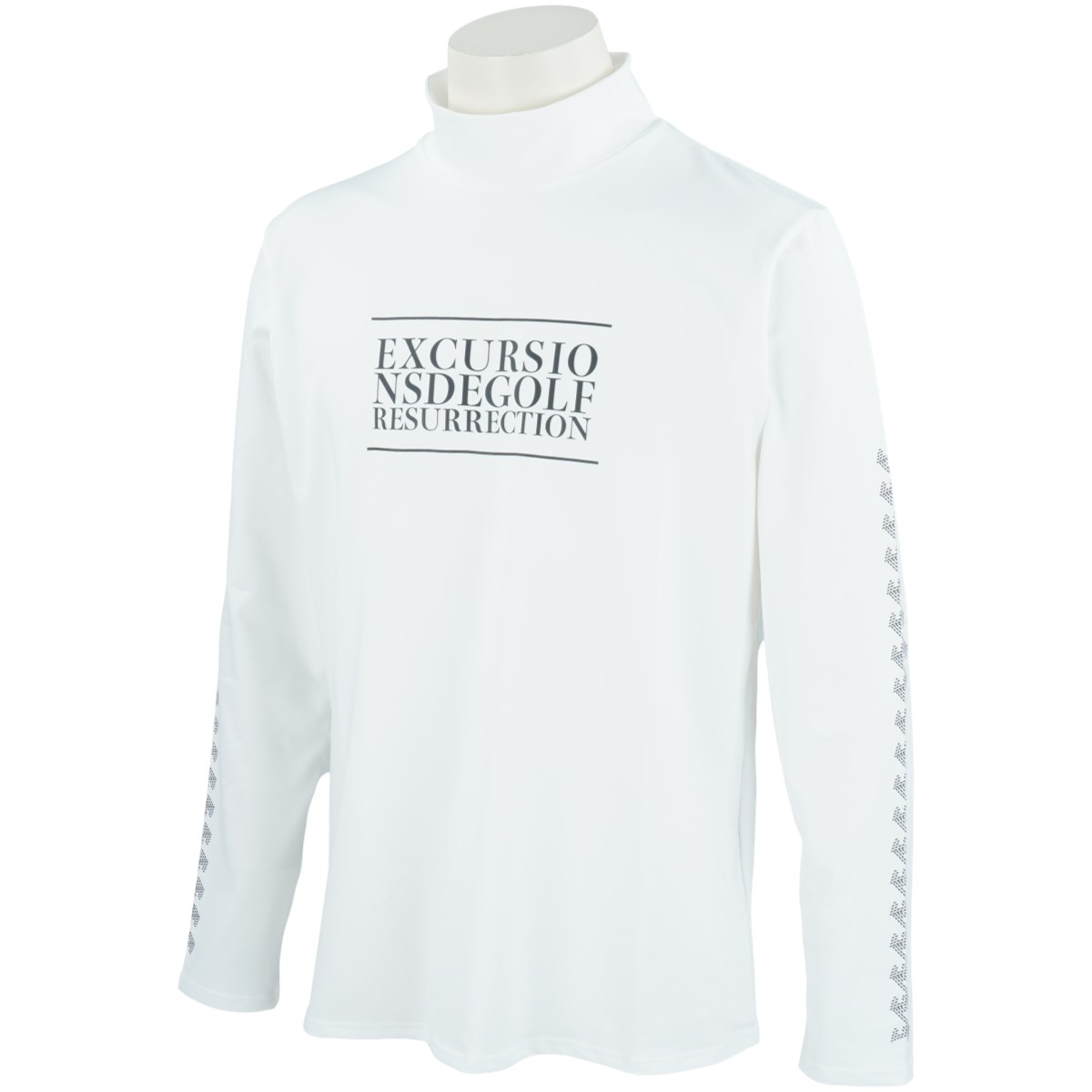 レザレクション ホワイト長袖ハイネックシャツ dショッピング |レザレクション Resurrection 長袖ハイネック