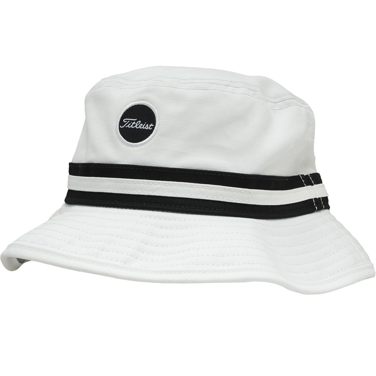 [2022年モデル] タイトリスト TITLEIST モントーク バケットハット ホワイト／ブラック メンズ ゴルフウェア 帽子