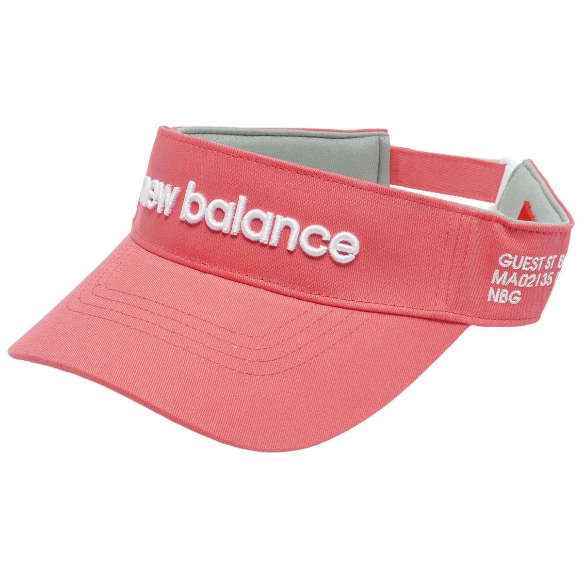 [2022年モデル] ニューバランス New Balance SPORT サンバイザー ピンク ゴルフウェア 帽子