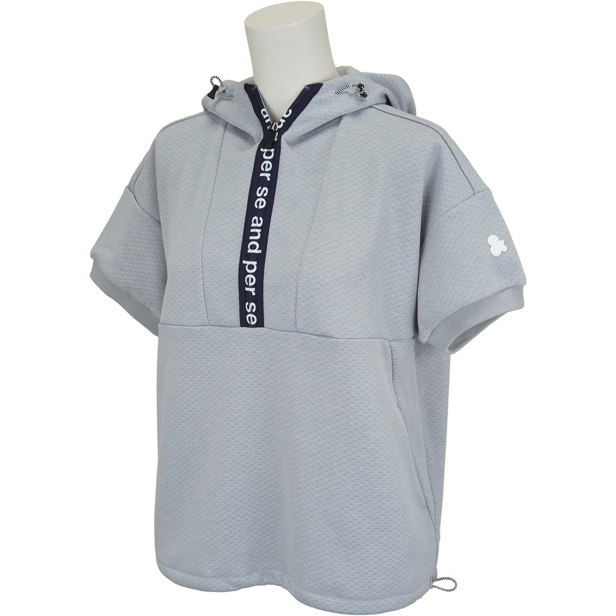 Flex Magic Move ストレッチ半袖パーカー レディス 中間着 セーター トレーナー And Per Se アンパスィ Afs6502j2の通販 Gdoゴルフショップ