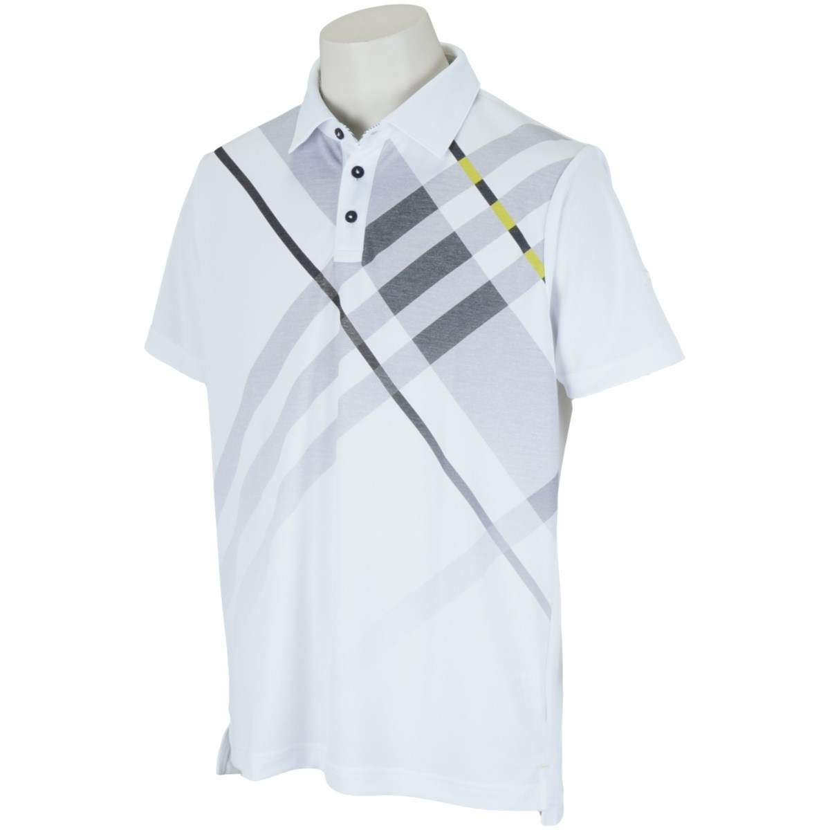 dショッピング |ブラック＆ホワイト Black＆White WHITE Line 半袖ポロシャツ LL ホワイト | カテゴリ：ポロシャツ