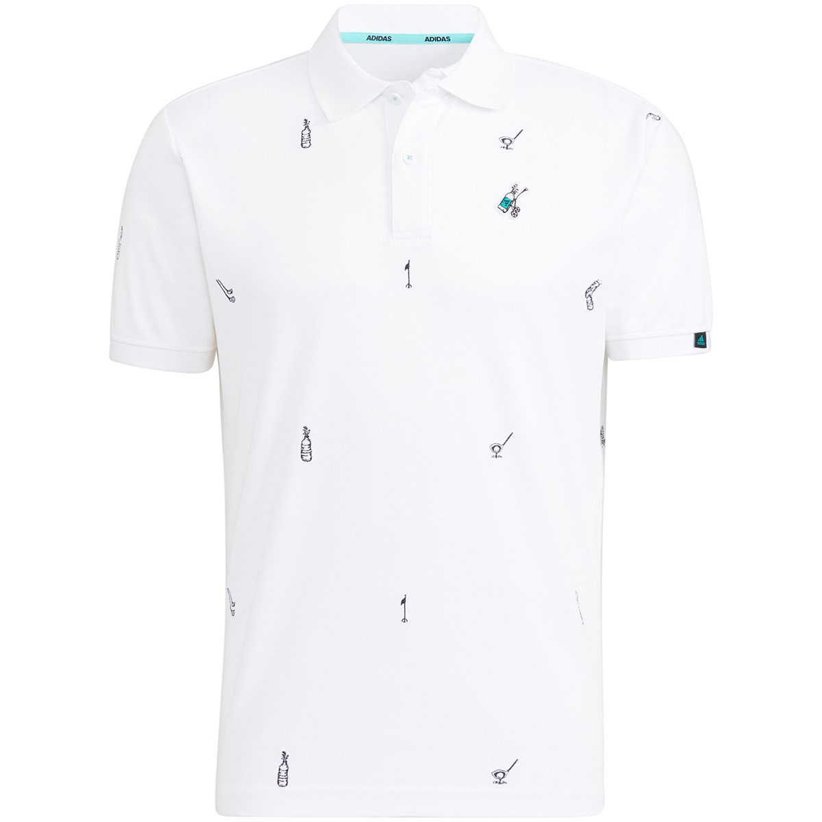 PLAY GREEN モノグラム半袖ポロシャツ(半袖シャツ・ポロシャツ)|Adidas(アディダス) TC573の通販 -  GDOゴルフショップ(0000659191)