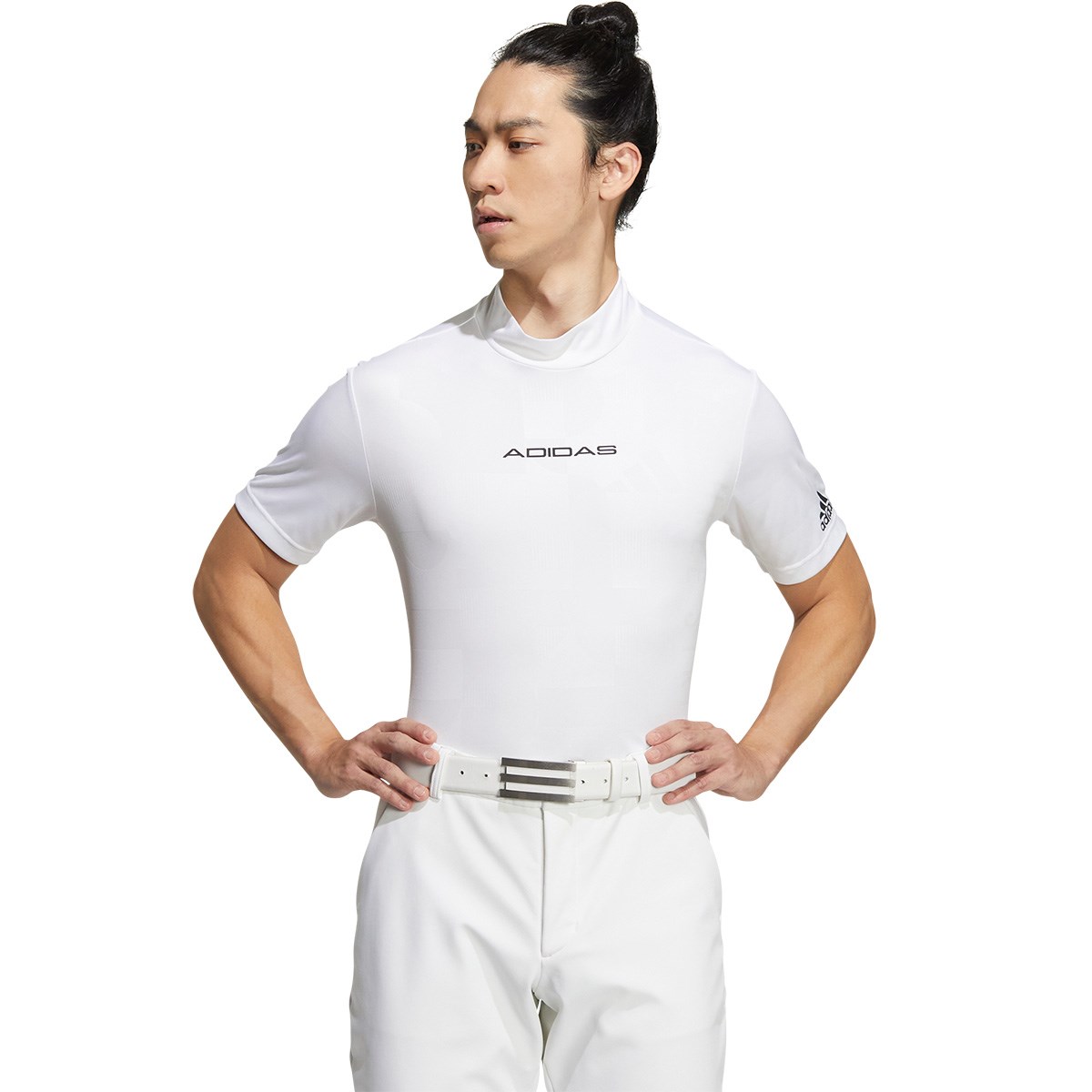 エンボスプリント 半袖モックネックシャツ(半袖シャツ・ポロシャツ)|Adidas(アディダス) GE519の通販 - GDOゴルフ ショップ(0000659245)