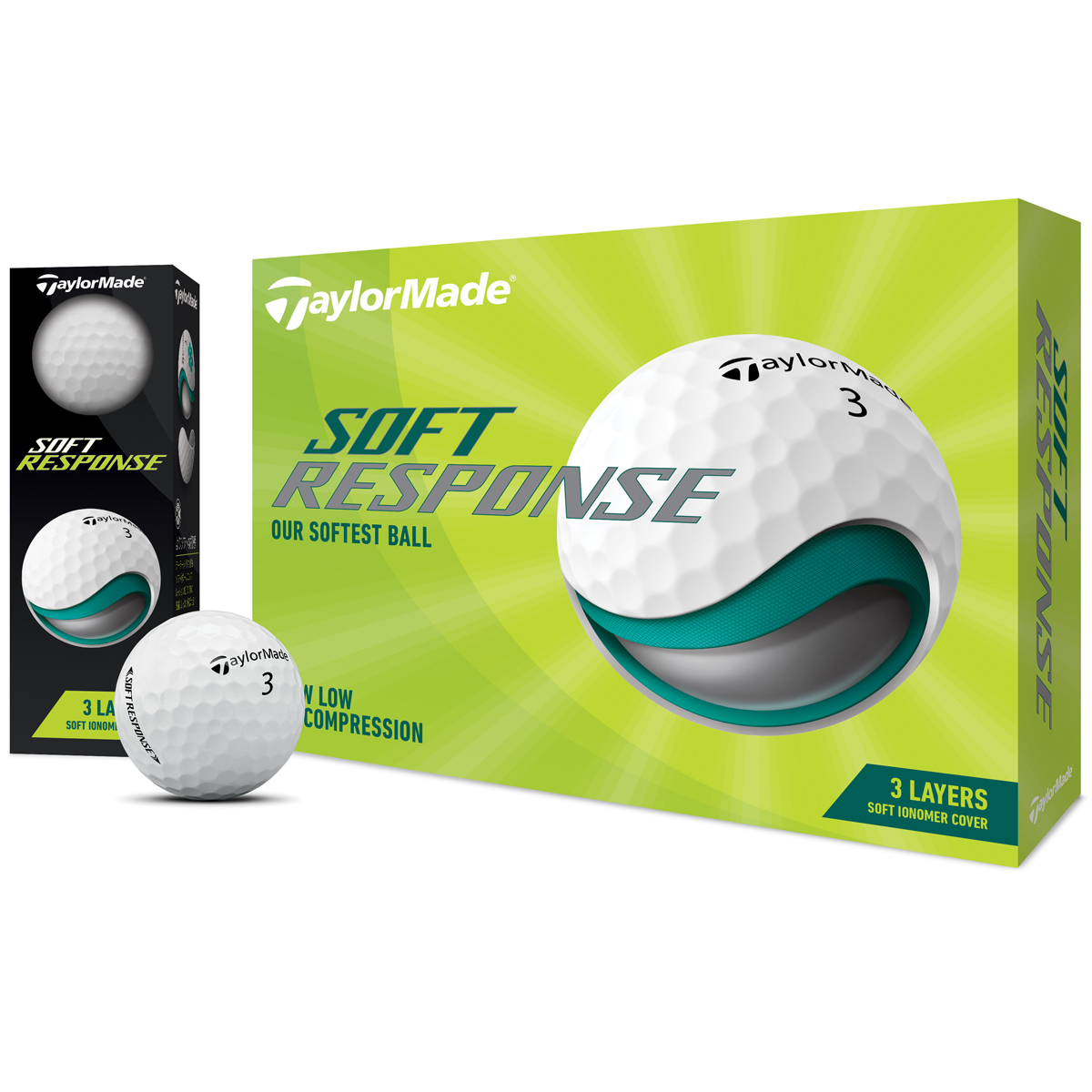 口コミ・評価｜Soft Response ボール（ボール（新品））｜TaylorMade