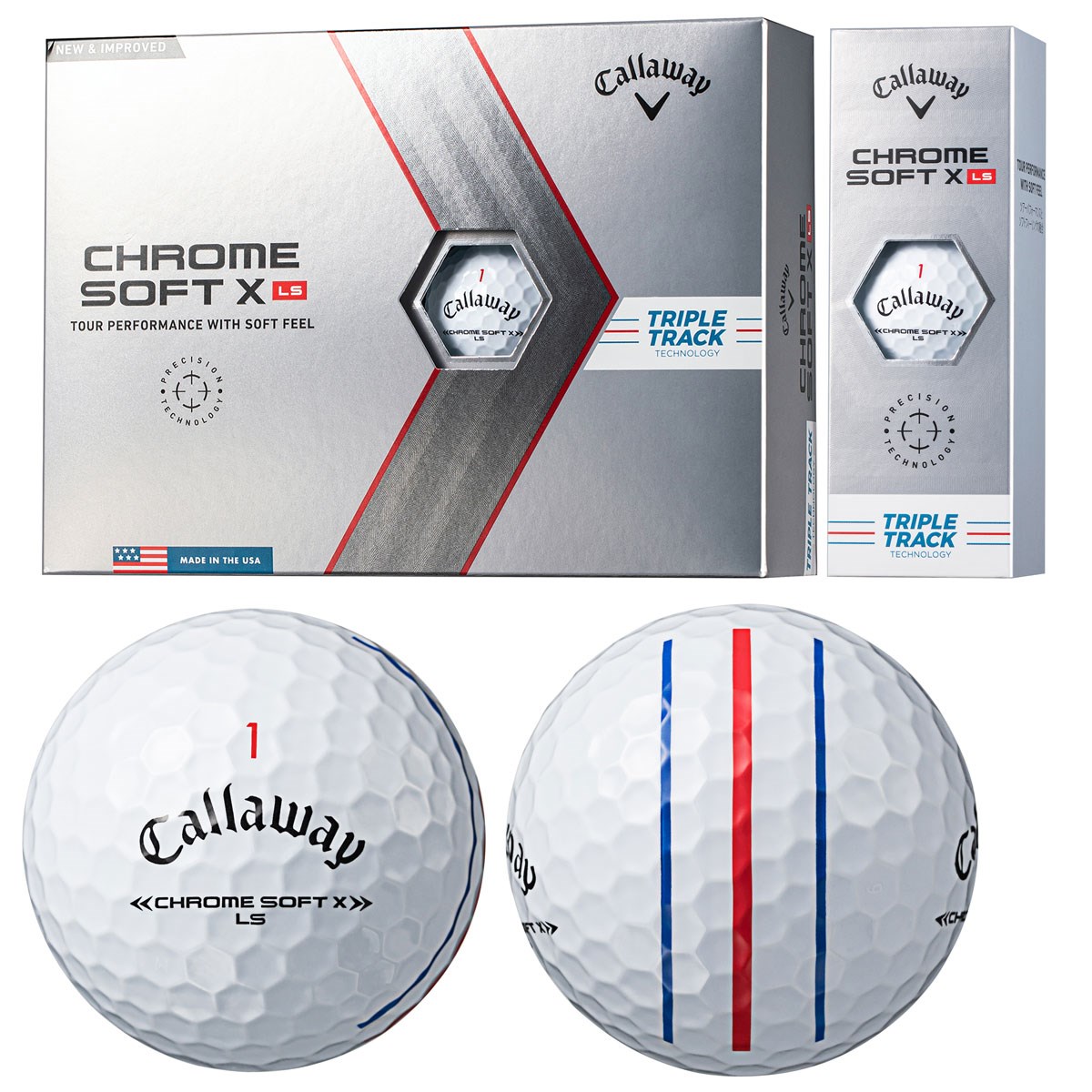 豊富な定番 Callaway - Callaway クロムソフトX TRUVIS ゴルフボール