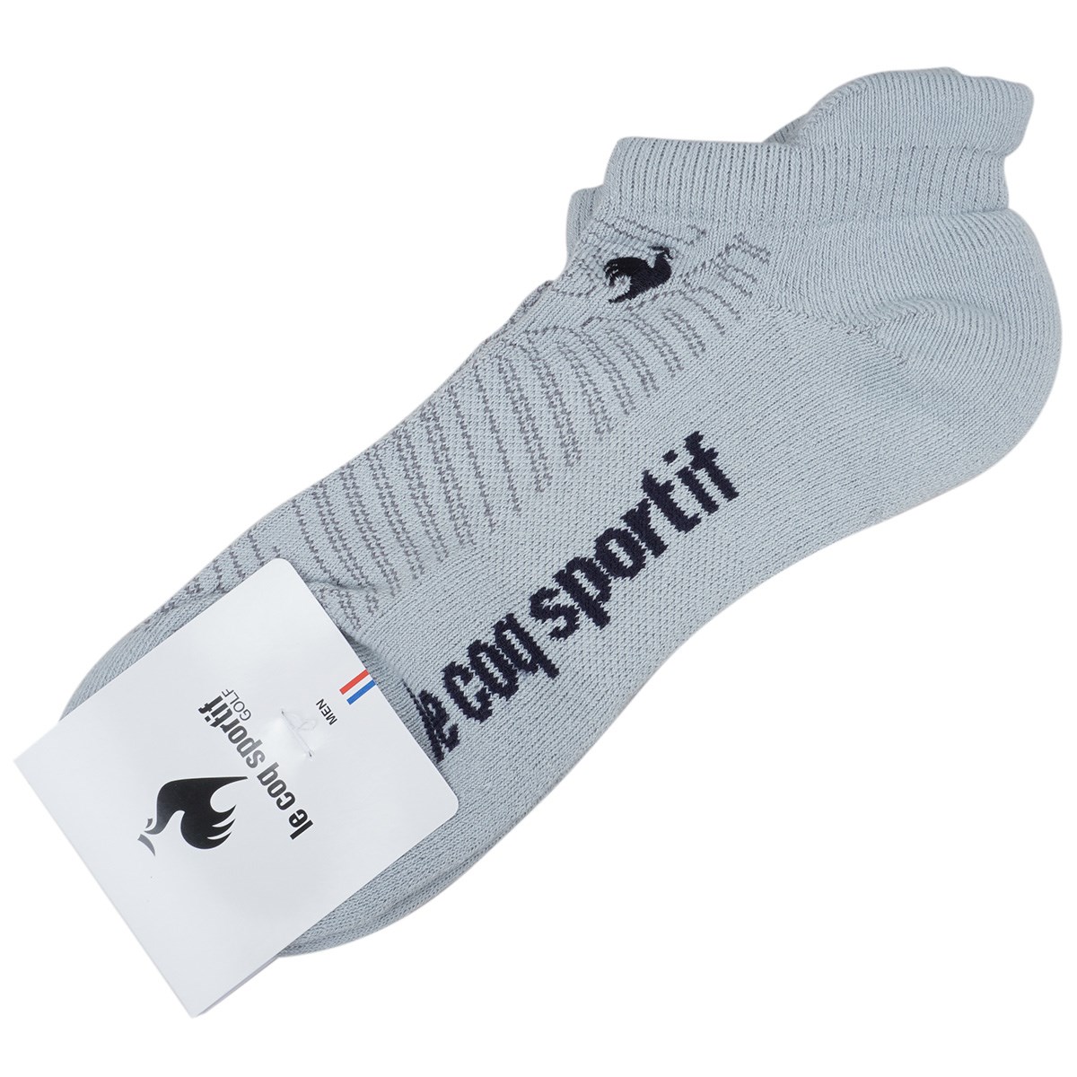 ルコックゴルフ Le coq sportif GOLF ロゴジャカードアンクルソックス フリー グレー 00