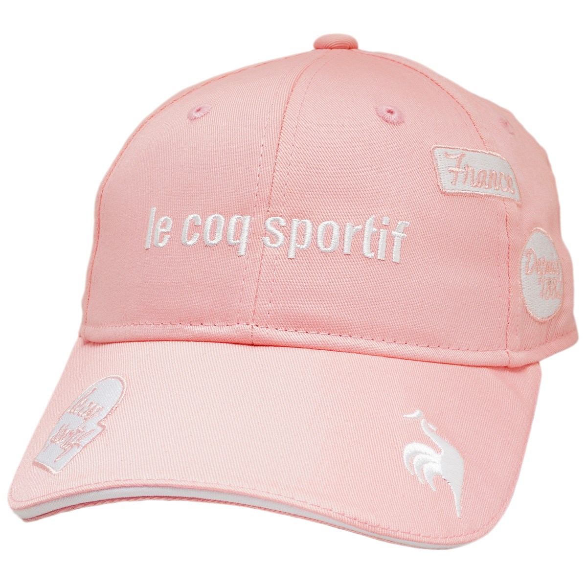 [2022年モデル] ルコックゴルフ Le coq sportif GOLF キャップ ピンク 00 レディース ゴルフウェア 帽子
