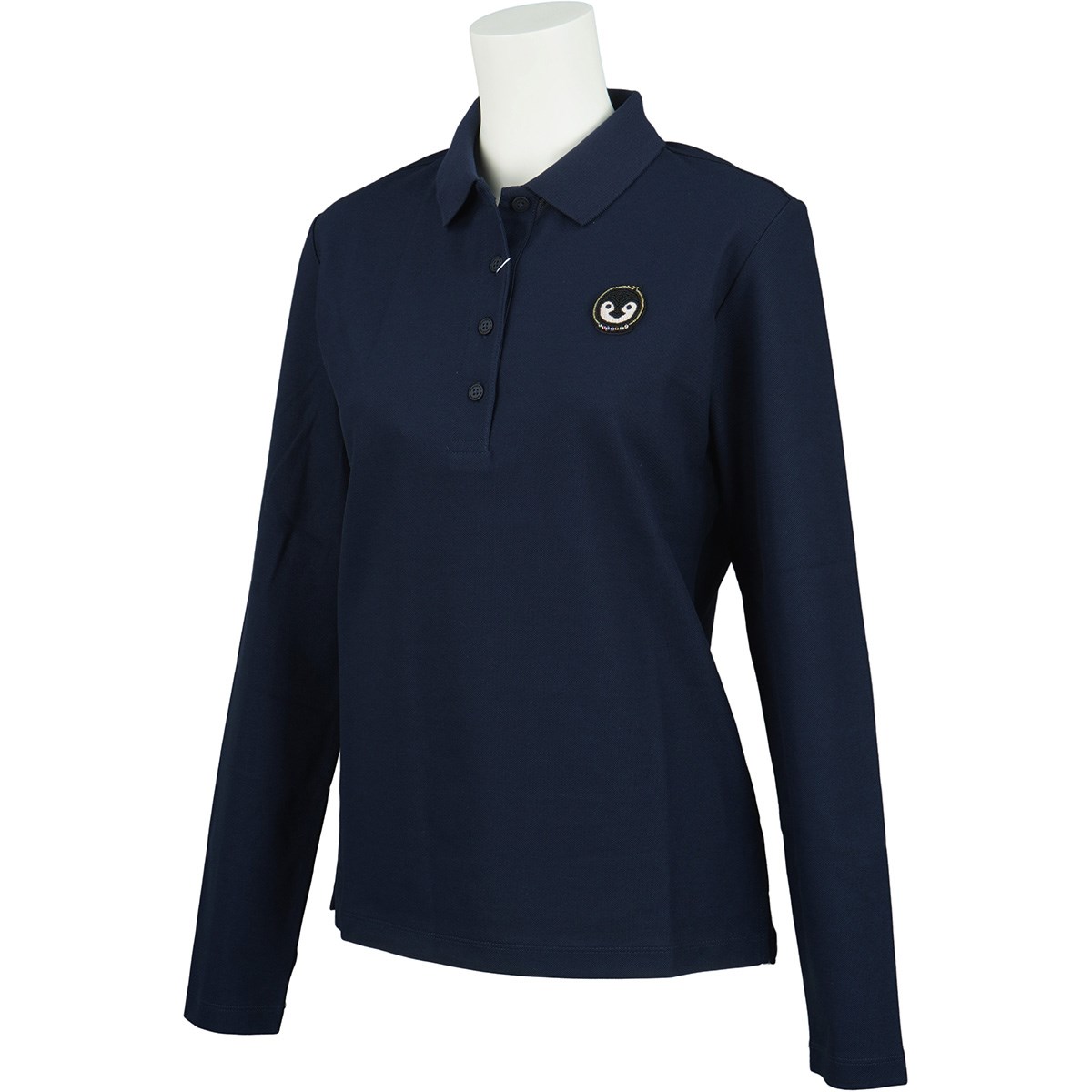 Munsingwear ネイビー長袖ポロシャツ L Munsingwear ネイビー長袖ポロシャツ L Munsingwear ネイビー長袖