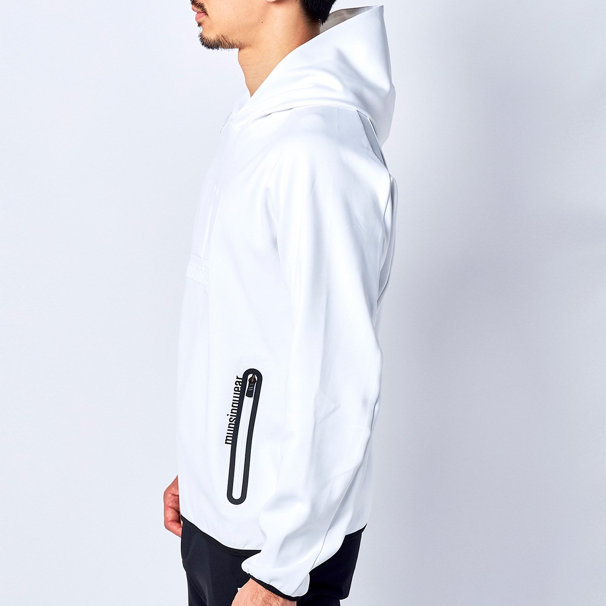 7865円 ファッション通販 マンシングウェア Munsingwear Fusion Move エンボスビッグロゴ ストレッチ パーカー