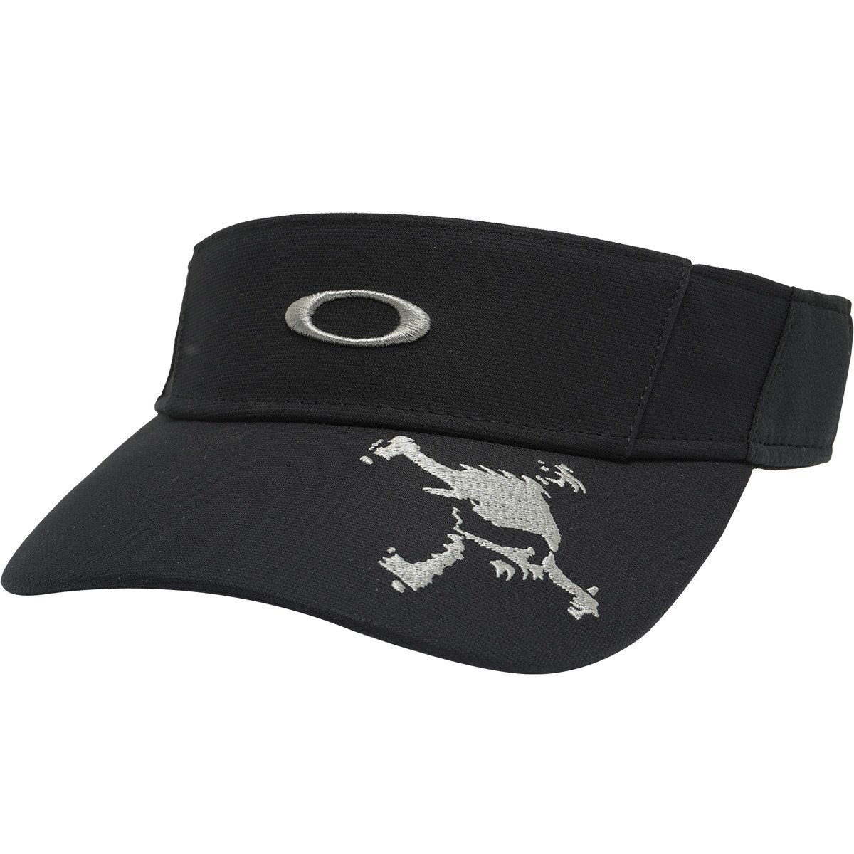 [2022年モデル] オークリー OAKLEY スカル 22.0 ハイブリッドサンバイザー ブラックアウト 02E FOS901003 メンズ ゴルフウェア 帽子