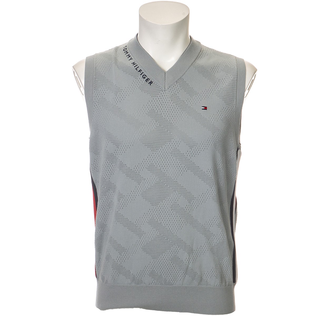 dショッピング |トミー ヒルフィガー ゴルフ TOMMY HILFIGER GOLF フラッグジャガード ニットベスト XL グレー 19 |  カテゴリ：セーター・トレーナー・ベストの販売できる商品 | GDOゴルフショップ (0521005316057)|ドコモの通販サイト