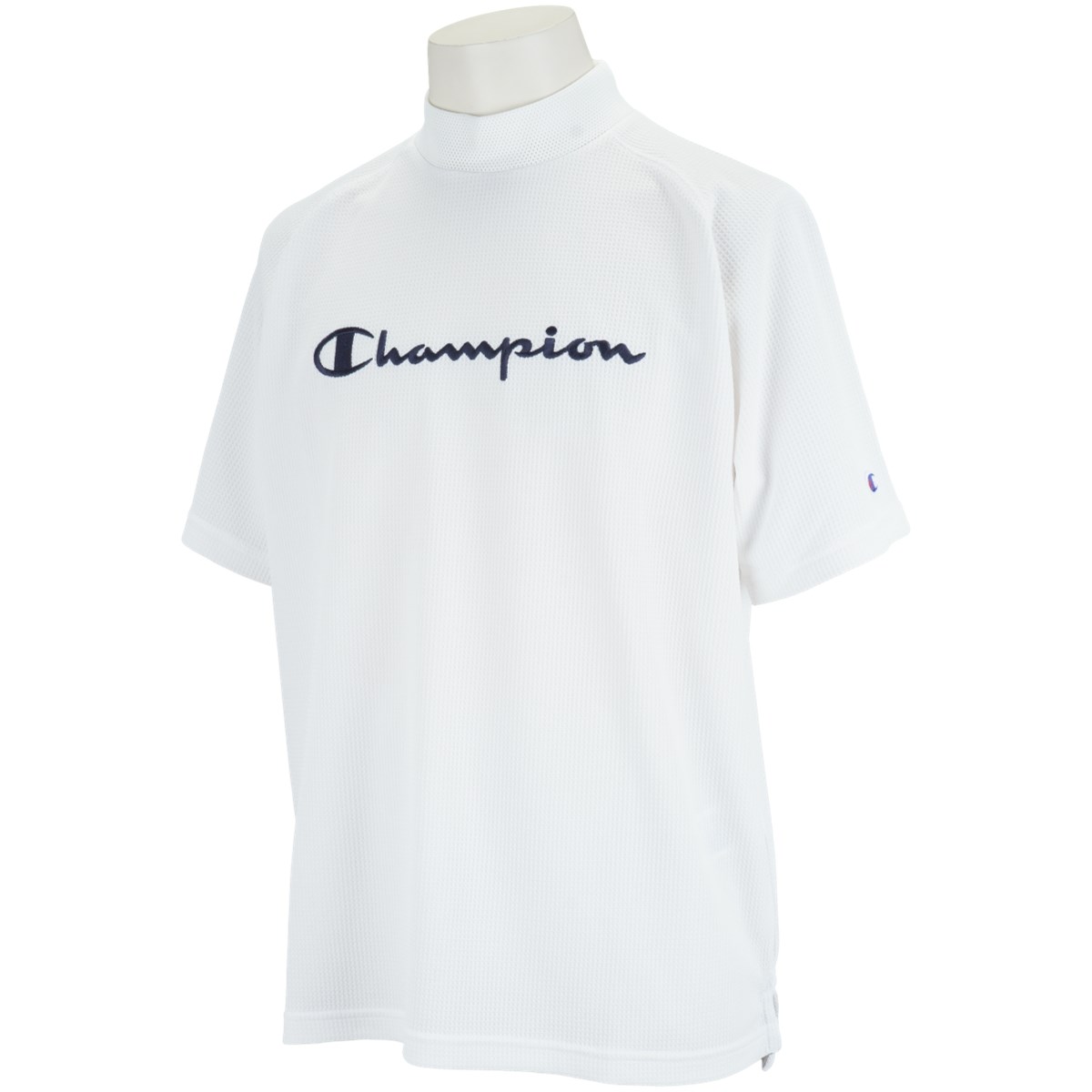 チャンピオンゴルフ Champion GOLF モックネック半袖シャツ XL オフホワイト 020