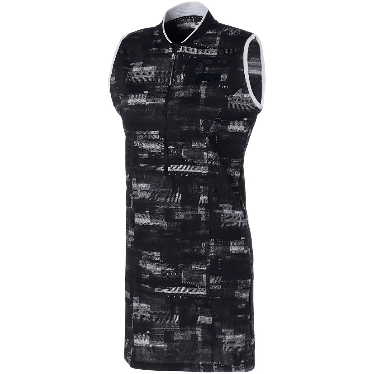 43 割引 即発送可能 プーマ Puma Egw グラフィック ノースリーブワンピース M プーマブラック 01 レディス レディースゴルフウェア スポーツ アウトドア 釣り Europeancubicles Com