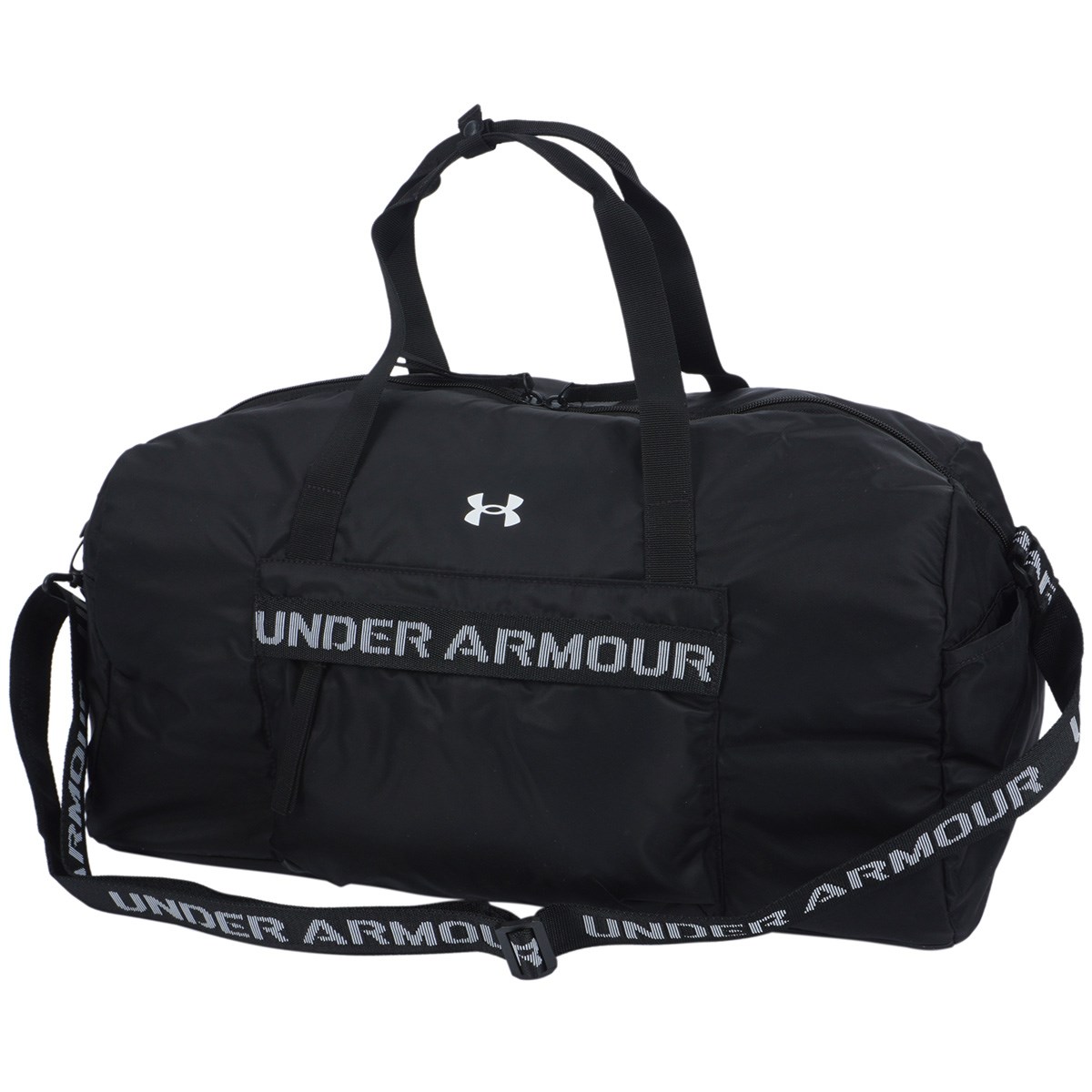 [2022年モデル] アンダーアーマー UNDER ARMOUR UA フェイバリット ボストンバッグ Black／Black／White レディース ゴルフ