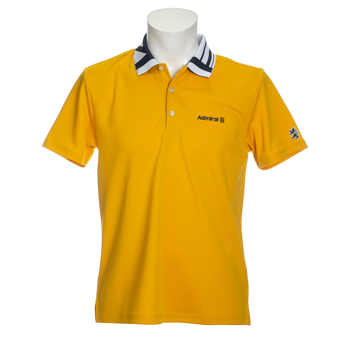 モノクロユニオンジャックカラー 半袖ポロシャツ(半袖シャツ 