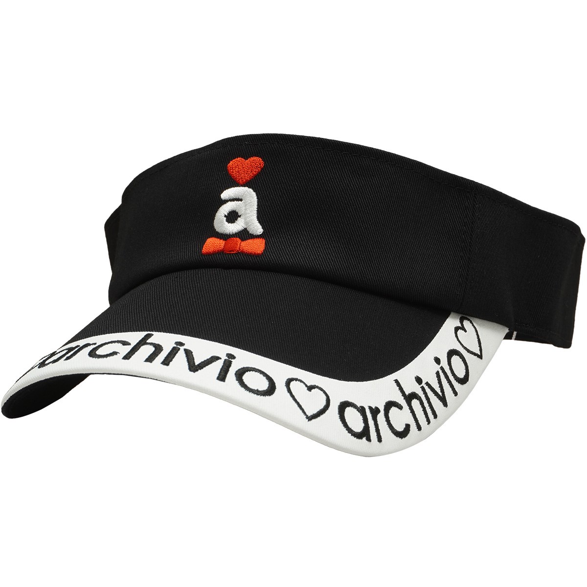 アルチビオ 帽子 白 黒-