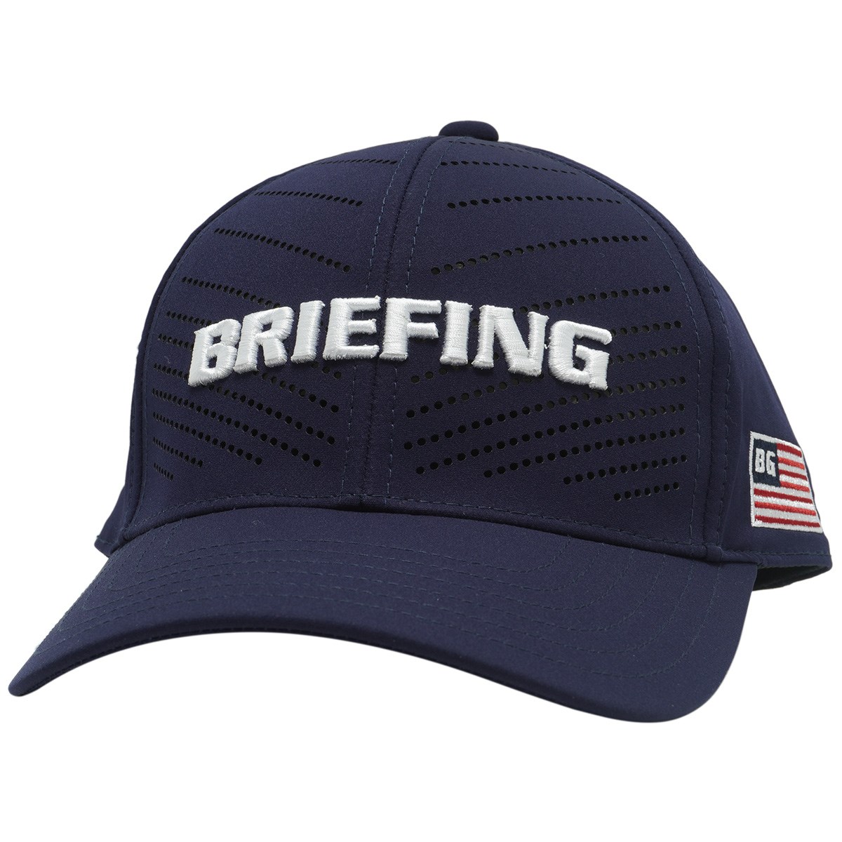 [2022年モデル] ブリーフィング パンチングキャップ ネイビー 076 メンズ ゴルフウェア 帽子