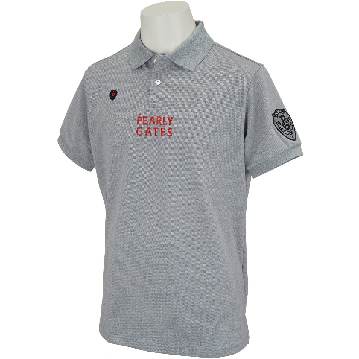 Pearly Gates アンドプラス 鹿の子ポロシャツ ハイゲージストレッチBOX鹿の子半袖ポロシャツ レディス(半袖