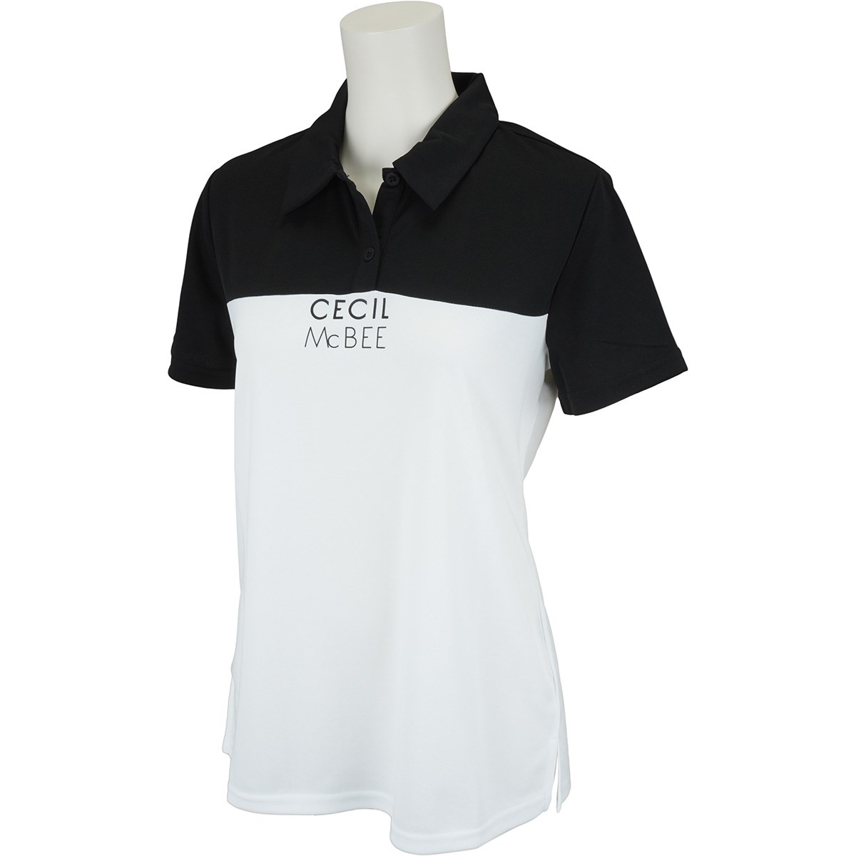 バイカラー 半袖ポロシャツ レディス 半袖シャツ ポロシャツ Cecil Mcbee Green セシルマクビー グリーン Cgf2106plの通販 Gdoゴルフショップ