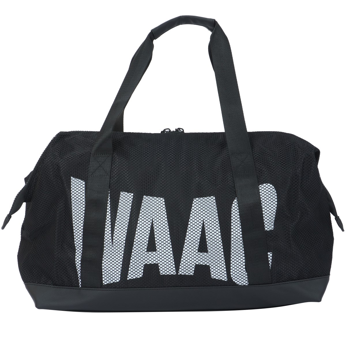 超美品　WAAC ブラック ゴルフバッグ ロゴ入り UNISEX ユーティリティキャディバッグ ブラック