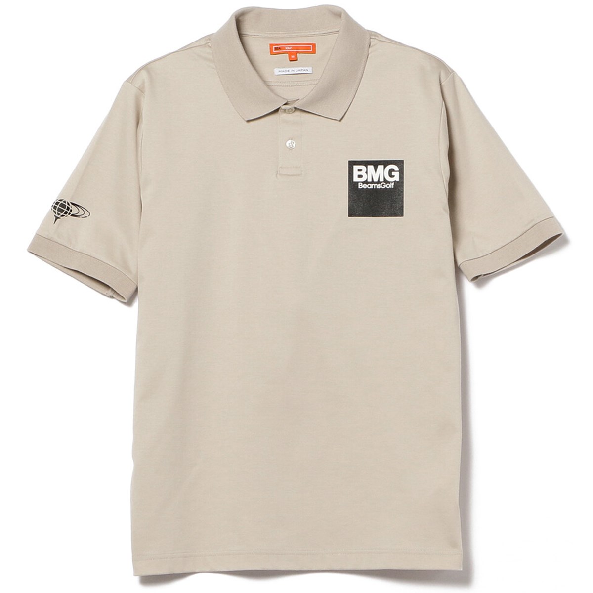 BEAMS GOLF ORANGE LABEL BMG グラデーションロゴ ポロシャツ(半袖