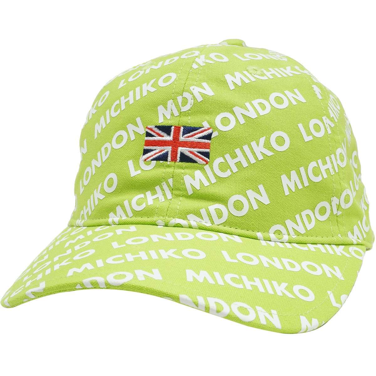 dショッピング |ミチコ ロンドン MICHIKO LONDON 総柄キャップ フリー ホワイト レディス | カテゴリ：帽子・バイザーの販売できる商品  | GDOゴルフショップ (0521005378039)|ドコモの通販サイト