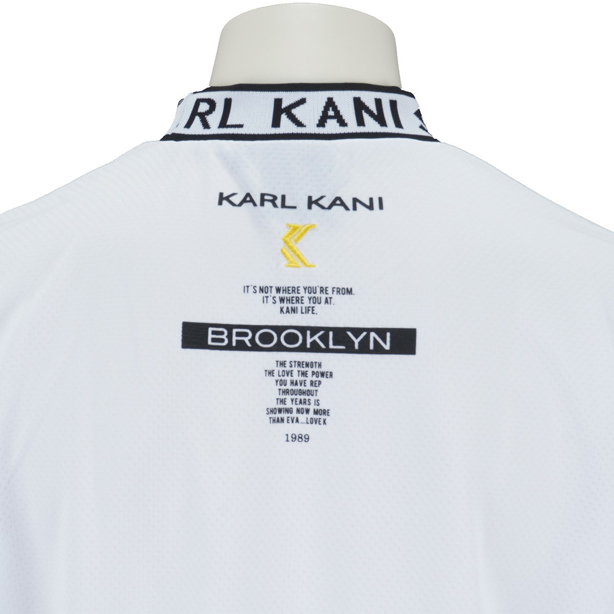 ストレッチ ジャガード リブ シェブロンhdロゴ ハイネック長袖tシャツ 長袖シャツ ポロシャツ Karl Kani Golf カールカナイゴルフ 221kg1103の通販 Gdoゴルフショップ